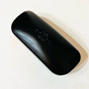 Coach Glasses Case in all Black Gently Used